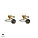 خاتم قلب ذهب