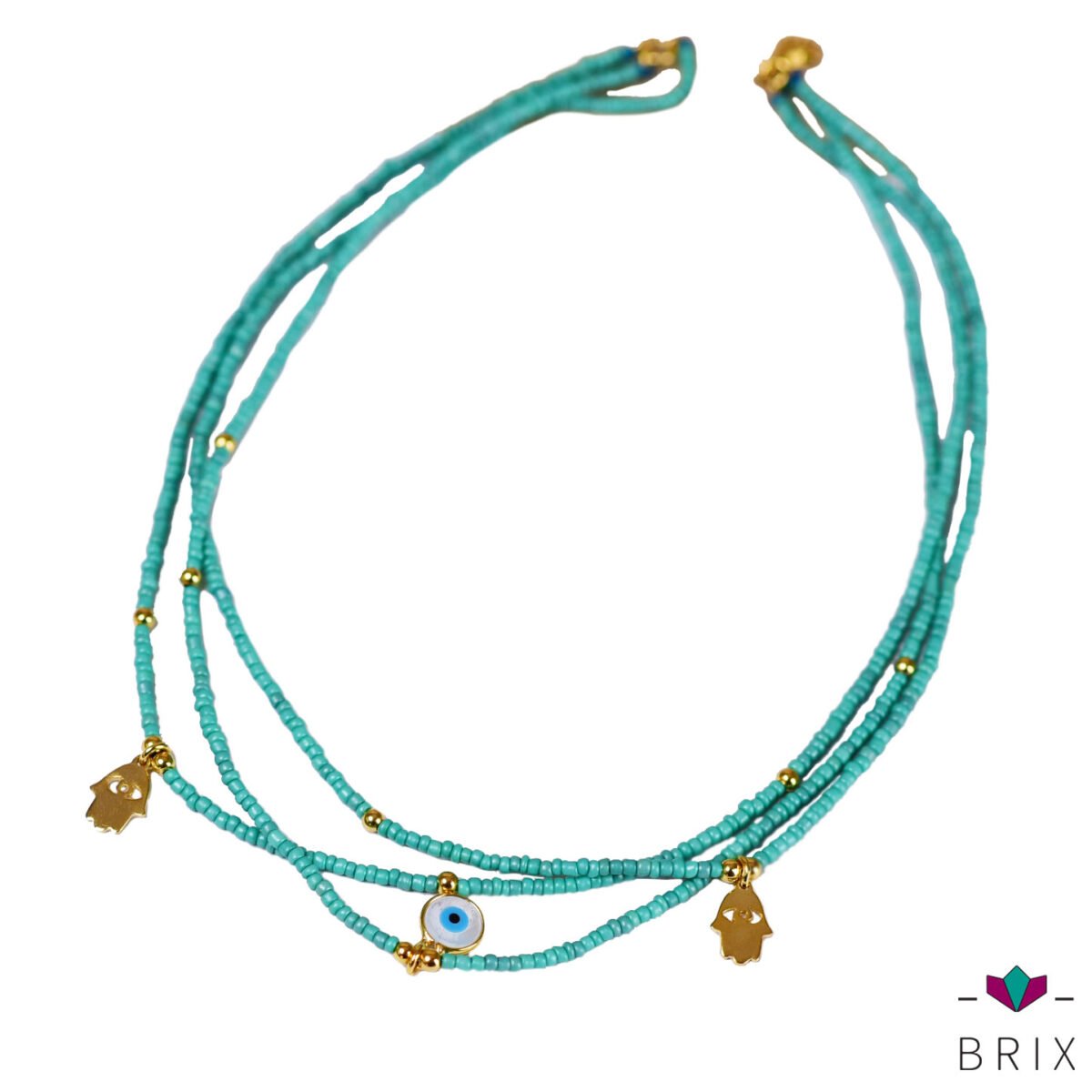 Tiny Turquoise Necklace