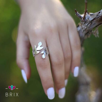 Wrapped Branches Ring