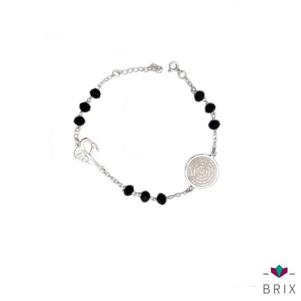 Black qol bracelet