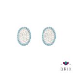 Turquoise Allah Hafez Earrings