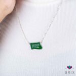 Saudi flag necklace