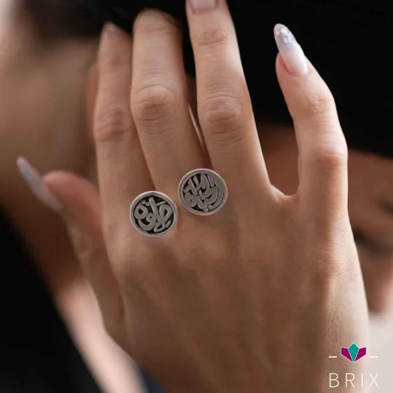 خواتم فضة عصرية